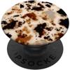 generic Grafica astratta marrone tartaruga PopSockets PopGrip Adesivo