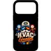 HVAC Grandpa Heating Cooling Technician Custodia per iPhone 17 Pro Max HVAC Nonno Riscaldamento Tecnico di Raffreddamento