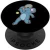 animal tennis ball sport net Tennis rack Koala gioca a Tennis PopSockets PopGrip Adesivo