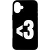 Mr. Goodvibez Custodia per iPhone 16 Plus Cuore amore v3