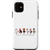 Funny Flamingo Lover Halloween Animal Gi Custodia per iPhone 11 Fenicottero carino amante degli animali spettrale autunno Halloween grafica