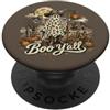 Haunted Western Society Boo Yall Western Ghost Cowgirl Halloween, umorismo country PopSockets PopGrip Adesivo