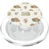 Cozy Countryside Farm Life Design Studio Harvest Homestead Cane Pecora Fieno Campi Wagon Farm Acquerello PopSockets PopGrip per MagSafe