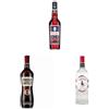 EDGAR Sopper LONDON DRY GIN Negroni Cocktail Set | Select Aperitivo 70cl + Rosso Antico Vermouth 75cl + Edgar Sopper Gin 70 cl
