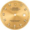 ROUHO Quadrante in Metallo Movimento 2824 Pezzo Riparazione Quadrante in Acciaio Inox 32.5mm Datario Modding Accessorio per Rolex Datejust