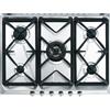 Smeg SRV576GH5 piano cottura Acciaio inox Da incasso 70 cm Gas 5 Fornello(i) Made in Italy GARANZIA ITALIA