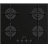Smeg Universal PV264B piano cottura Nero Da incasso 60 cm Gas 4 Fornello(i) Made in Italy GARANZIA ITALIA