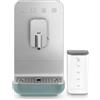 Smeg Macchina da Caffè Automatica con sistema latte Collezione Aesthetic - Verde Smeraldo - BCC13EGMEU GARANZIA ITALIA