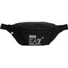 EA7 Borsa marsupio uomo Emporio Armani EA7 train core sling bag shoulder bag black/ white logo UBS23EA03 245079 CC940
