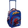 CARTOON Zaino Trolley Spider-Man Marvel Bambino Asilo 2 Scomparti 30 x 24 x 17 cm