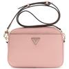 GUESS borsa a tracolla Meridian II Camera Bag Coral Pink corallo