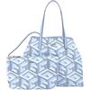 Guess HWSA6995290IBG VIKKY LARGE TOTE Donna ICE BLUE LOGO Taglia Unica