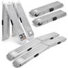 VOUNOT® Rampa Pieghevole, Rampe di carico 400 kg Max, Rampa Pieghevole per Moto e Rampa di Accesso Resistente e Conveniente, Dimensioni 160 x 22,5X 4,5 cm