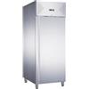 Ristoattrezzature Armadio congelatore refrigerato Classe A in acciaio inox 1 anta 700 lt, ventilato -18-22 °C tropicalizzato a basso consumo energetico