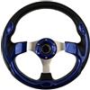 Generico Volante Tuning Volante sportivo universale for auto da corsa PU 13 pollici e 320 mm(F)