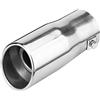 Hlyjoon Silenziatore di scarico Hlyjoon Tubo Modifica auto Coda di silenziatore Coda di coda Silenziatore Silenziatore Terminale di scarico Marmitta per 30-51 mm(Bocca obliqua)