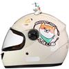 GNIUBBDB Casco moto integrale per bambini, casco scooter omologato ECE con visiera parasole e sciarpa rimovibile, casco scooter per ragazzi e ragazze dai 3 ai 12 anni C-2,48-55CM