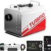 TURBRO Riscaldatore a Diesel, 8kW, Serbatoio di 5L | Compatibile 12V/24V, App Bluetooth e LCD, Timer Programmabile, Avviamento -40°C, Modalità Altitudine