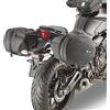 MOTOTOPGUN givi te2140+2140kit telaietto borse laterali sgancio rapido compatibile con yamaha mt-07 2018 2019 2020 mototopgun
