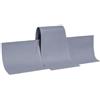 Berger Telo protettivo per Camper e caravan, grigio, 520x50cm | Copertura antivento, grembiule da pavimento, telo auto, protezione per roulotte, skirting antivento