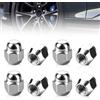 YTSMFL Dadi per ruote Nissan da 21 mm, M12 x 1,25, per cerchi in lega Nissan, per Nissan Q60/G Q70/M Series e la maggior parte dei modelli Nissan, dimensioni della presa da 21 mm, 8 pezzi