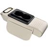 BOVUXKJH Generic Cuscino per Bracciolo Auto, Accessorio per Auto, Supporto Ergonomico per Telefono, Copribracciolo per Veicolo, Cuscino Rialzato, Bianco