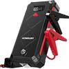Acmount P100 Avviatore Batteria Auto, 7000A Booster Avviatore Auto per(12L Gas/10L Diesel), Starter Batteria Portatile Jump Starter con LED/LCD Booster Avviamento