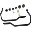 LONPEXDT Paramani Moto Per BMW R1250GS R1200GS LC ADV R1200GSA R 1250 GS Adventure Moto Manubrio Paramani Sinistro Destro Protezione Telaio Paraurti Paramano(Nero)