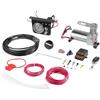 VEVOR Kit di Controllo Ammortizzatori Pneumatici 12 V 100 PSI Sistema di Compressore d'Aria di Bordo con Sistema a Percorso Singolo, Kit Compressore Sospensioni Pneumatiche, per Vari Veicoli, Nero