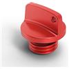 NICECNC Tappo per tappo olio M20 rosso Compatible with Yamaha YZ 65 80 125/X 250/X YZ250F YZ450F YZ250/450FX WR250F WR450F WR250R MT-09/FZ-09, Compatible with Ducati 848 1199 Panigale/S, vedi