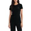 EMPORIO ARMANI T-Shirt Girocollo da Donna Essential Studs Nero S