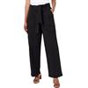 Calvin Klein Jeans Pantaloni da Donna in Twill di Cotone con Cintura LV044D639G Pantaloni Casual, Nero (Nero), S, Nero (Black), S