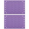 Trend Foglio abrasivo zirconio 1/2 115x230 mm grana 40, 10