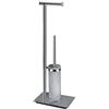 Colombo Design B99040CR Piantana Zona W con Bidet Serie Square, Cromo