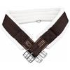 Equipride Sottopancia SUPER MORBIDO IN PELLICCIA SINTETICA DI VISONE/TEDDY CON AMBOSI LATI ELASTICI (135 cm, Marrone/Bianco)