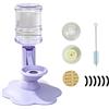 Generico Dog Water Dispenser Stand - Pet Auto Refill Fountain Dispenser Base | Cat Self-Filling Waterer Stand for Indoor Outdoor Home Apartment Living Room Bedroom Balcony Garden