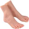 YEEFAIRY Manichino Piede Falso in Silicone Restituzione Realistica 1:1 Morbido e Flessibile Modello per Pratica Mostra Gioielli Protesi Manicure e Collezioni d'Arte (Donna, Coppia, Pelle Media)