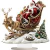 Generico Decorazione Slitta di Babbo Natale, Ornamento di Cervo di, Fulcro del Tavolo delle Renne, Parte del da Renna Natalizio - Segno da 2D Borse, Ornamenti Colorati di Babbo Natale per
