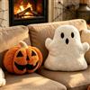Beafaeur Set di 2 Cuscini Halloween Cuscino Zucca 25×20 cm Fantasma 27×30 cm