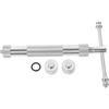 LOLIPPYY Estrusore Manuale per Bastoncini di Incenso, Lega di Alluminio | 3 Ugelli 2mm 3mm 4mm, Guarnizione Inclusa, Smontaggio Rapido, Argento, per Artigiani e Kit Fai da Mano