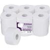 DONAU EXPERT Carta igienica DONAU EXPERT Jumbo Large, in cellulosa, a 2 veli, 500 fogli x 12 rotoli x 100 m, bianca,