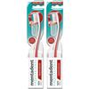 Mentadent Professional Gengive Irritate, Spazzolino Professionale per Irritazione Gengive e Parodontite, Setole Morbide 0,15mm, Confezione da 2