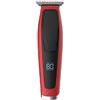 Orincod Tagliacapelli elettrico silenzioso, batteria ad alta durata, sicuro ed efficiente (rosso)