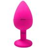 Generico Massaggiatore vibrante, silicone, AP01, S M L | Silicone morbido, impermeabile, 10 velocità, 1.8 x 9 cm, massaggiatore anale o set vibratore anale(AP-L-Pink)