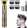 ETRAVEL Tagliacapelli da uomo, professionale, elettrico, senza fili, ricaricabile, kit di taglio dei capelli per la casa con leva conica (modello)