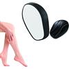 PTBWS Depilatore Donna indolore Potente indolore, Depilatore Per In Vetro Nano,Crystal Hair Eraser,Rimozione Fisica Dei Capelli Indolore, per Braccia, Gambe, Schiena (Nero)