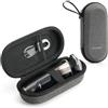 YINKECASE Custodia da viaggio per rasoio elettrico Philips/Braun/Hatteker/Remington | Universale, antiurto, antipolvere e impermeabile, borsa per il trasporto con tasca in rete per rasoio e trimmer in viaggio