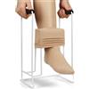 Vicloon Ausilio per Indossare I Calzini, Infila Calze Elastiche Compressive per Anziani, Infila Calze In Acciaio, per Incinte, Disabili e Mobilità Limitata, Circonferenza Della Gamba Inferiore a 39cm