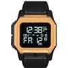 NIXON Regulus A1180-100m Orologio sportivo digitale da uomo resistente all'acqua (quadrante da 46 mm, cinturino in PU/gomma/silicone da 29 mm - 24 mm)