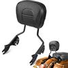 PBYMT Schienale passeggero Sissy Bar, schienale posteriore staccabile, Sissy Bar a sgancio rapido adatto per Harley Davidson Touring Street Glide Road Glide Road King Electra Glide 2009-2024, nero